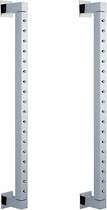 Component 2 x 18 Jet Square Rainbars (Chrome).