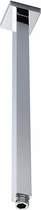 Component Square ceiling Mounting Shower Arm (360mm, Chrome).