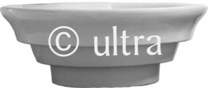 Ultra Basins Freestanding Round Vanity Basin 460mm Diameter (1 tap hole).