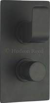 Hudson Reed Hero 3/4" Twin Thermostatic Shower Valve With Diverter (Black).