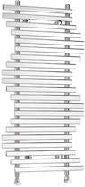 Hudson Reed Radiators Kingston Radiator (Chrome). 600x1200mm. 1514 BTU.