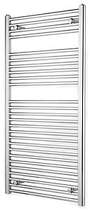 Towel Rails Flat heated towel rail (chrome). 600x1150mm. 2315 BTU.