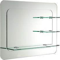 Mirrors with Shelving