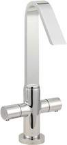 Hudson Reed Clio Cruciform Mono Basin Mixer Tap With Pop Up Waste.