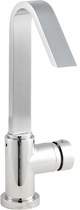 Hudson Reed Clio Side Action Single Lever Basin Mixer With Swivel Spout.