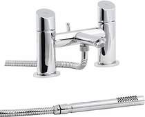 Hudson Reed Cera Bath Shower Mixer with Shower Kit.