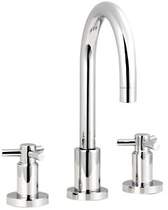 Ultra Aspect 3 Tap hole basin mixer with swivel spout and pop up waste.