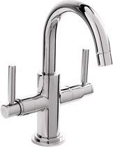 Hudson Reed Tec Basin Tap With Small Spout, Waste & Lever Handles.