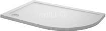 Ultra Pearlstone Low Pro Offset Quad Shower Tray. 1200x900x40. Right Hand.