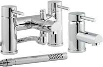 Home Of Ultra Quest Basin & Bath Shower Mixer Tap Set (Free Shower Kit).