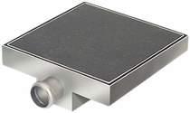 Waterworld Stainless Steel Wetroom Tile Gully With Side Outlet. 450mm.