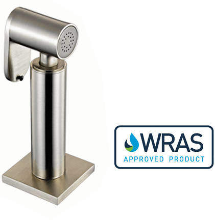 1810 Spruzzo Hand Spray Rinser (Brushed Steel).