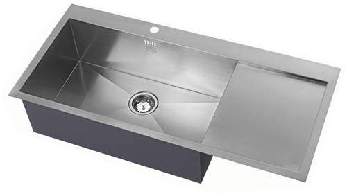 Overmounted Kitchen Sink Right Hand