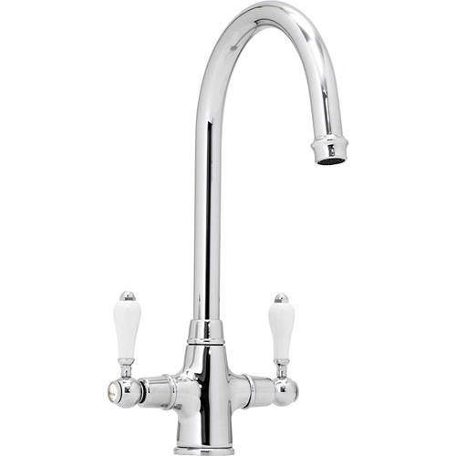 Abode Ludlow Monobloc Kitchen Tap (Chrome).