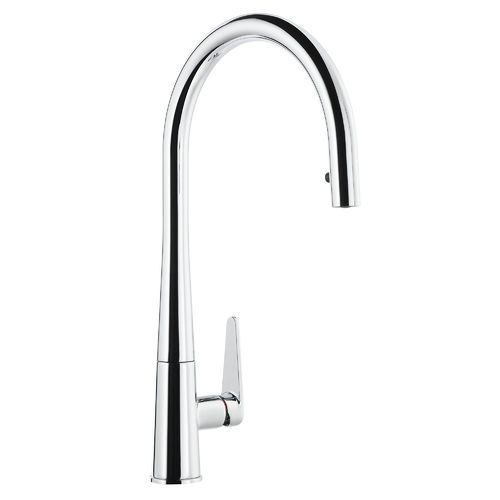 Abode Coniq-R Pull Out Kitchen Tap (Chrome).