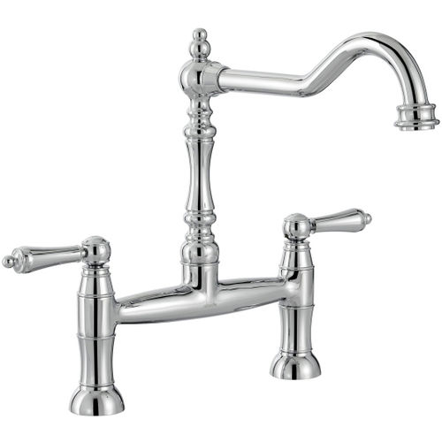 Abode Mayenne Bridge Kitchen Tap (Chrome).