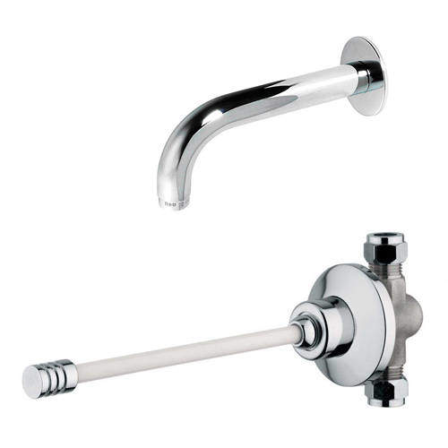 Acorn Thorn Knee Operated Timed Flow Valve & Spout (Concealed).