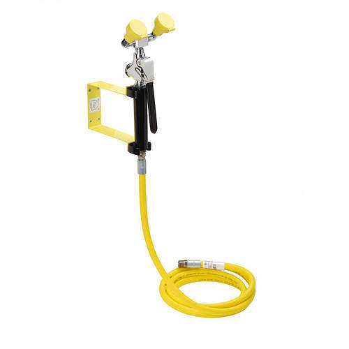 Acorn Thorn Stay Open Drench Handset With Twin Spray, Wall Bracket & Hose.
