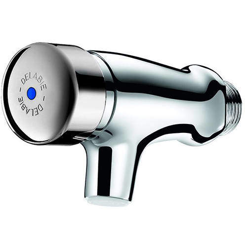 Acorn Thorn Wall Mounted Non Concussive Bib Tap (Single, Chrome).