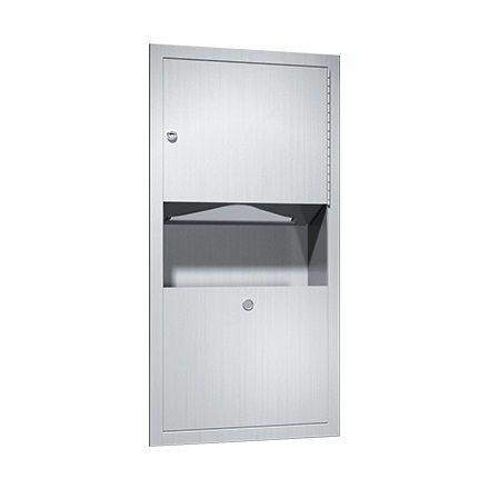 Acorn Thorn Recessed Paper Towel Dispenser With Integrated Bin (S Steel).