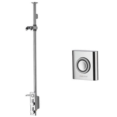 Aqualisa HiQu Exposed Smart Shower Valve With Remote Control (HP, Combi).