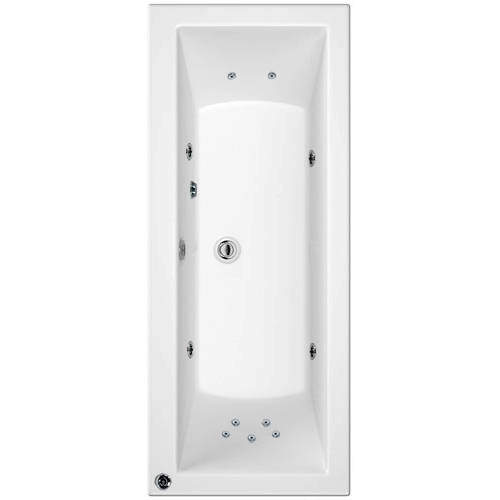 Artesan Baths Canaletto Double Ended Bath With 11 Jets (1700x750mm).