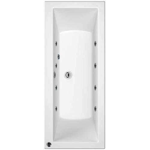 Artesan Baths Canaletto Double Ended Bath With 8 Jets (1700x750mm).