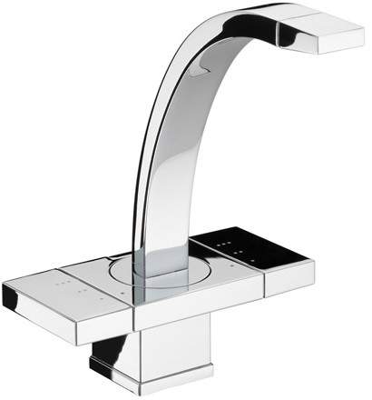 Damixa G-Type B-GTBASC Mono Basin Mixer Tap With Pop Up Click Waste ...