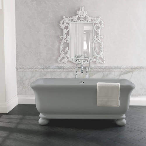 BC Designs Senator ColourKast Bath With Feet 1804mm (Industrial Grey).