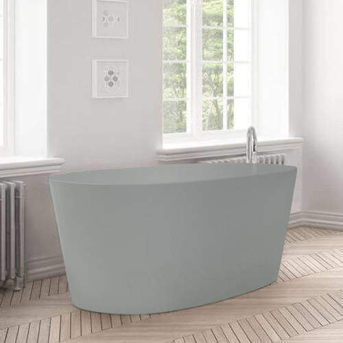 BC Designs Sorpressa ColourKast Bath 1510mm (Industrial Grey).