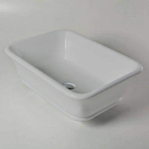 BC Designs Magnus / Senator ColourKast Basin 525mm (Powder Grey).