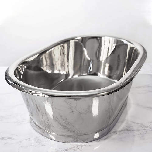 BC Designs Nickel Basin 530mm (Nickel Inner/Nickel Outer).