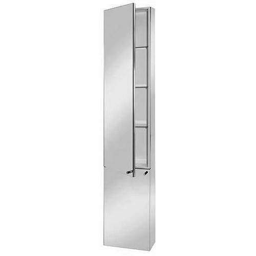 Nile Tall Boy Mirror Bathroom Cabinet. 300x1500x120mm ...