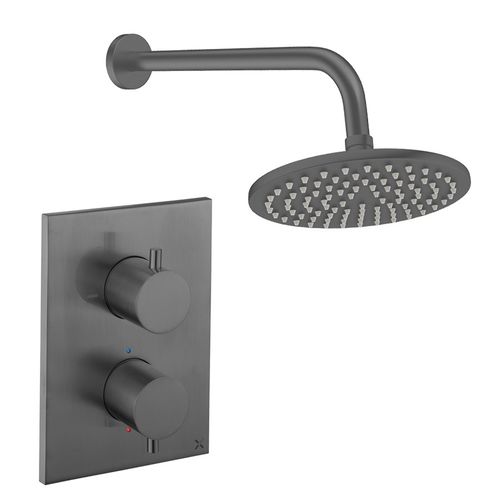 Crosswater MPRO Crossbox Shower Set 1 200mm (Slate).