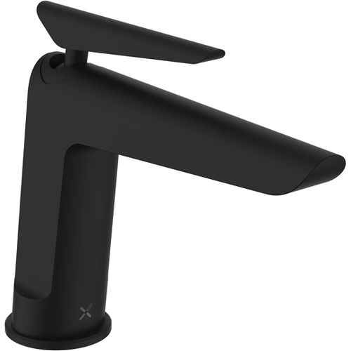 Crosswater Foile Basin Mixer Tap With Lever Handle (M Black).