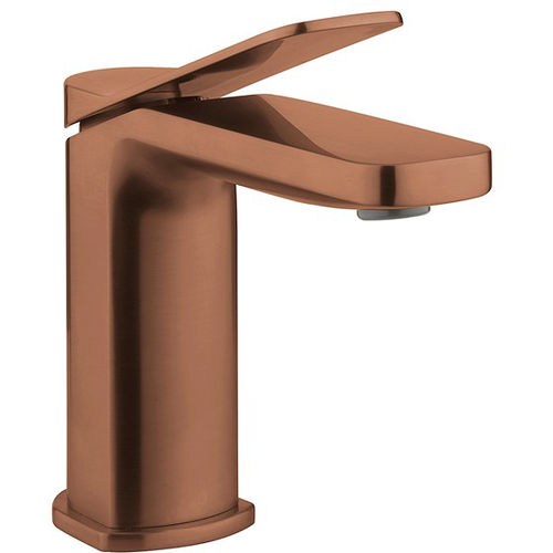 Crosswater Glide II Basin Mixer Tap (Brushed Bronze).