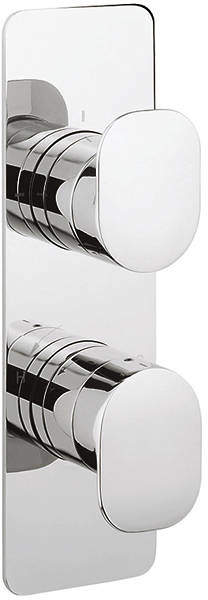 Crosswater KH Zero 2 Thermostatic Shower Valve With Diverter (3 Outlets).