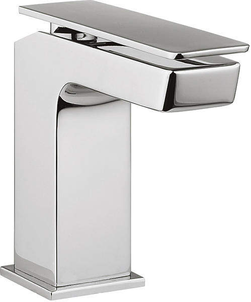 Crosswater KH Zero 3 Mini Basin Mixer Tap With Lever Handle (Chrome).