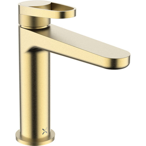 Crosswater Lazo Basin Mixer Tap With Loop Handle (Br Brass).