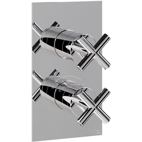 Crosswater MPRO Thermostatic Shower Valve (1 Outlet, Chrome).