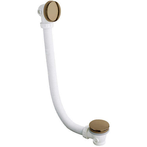 Crosswater MPRO Pro Click Clack Bath Waste (Brushed Brass).