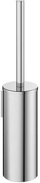 Crosswater Mike Pro Wall Mounted Toilet Brush & Holder (Chrome).