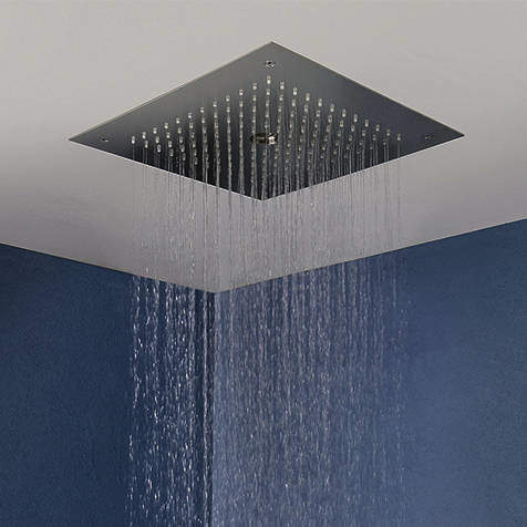 Crosswater MPRO Stream Shower Head (Brushed Stainless Steel).