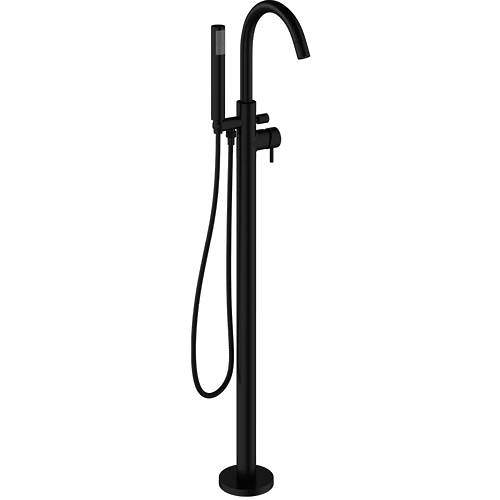 Crosswater MPRO Floorstanding Bath Shower Mixer Tap (Matt Black).