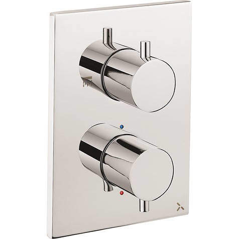 Crosswater MPRO Crossbox 1 Outlet Shower Valve (Chrome).