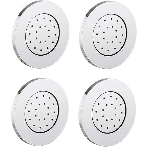 Crosswater Dial 4 x Dial Body Jets (Chrome).
