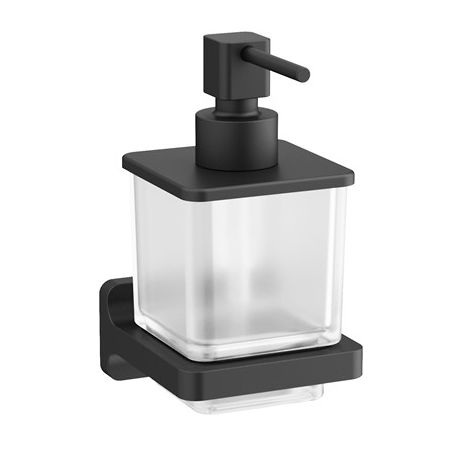 Crosswater Rotar Soap Dispenser (Matt Black).