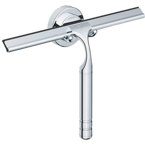 Crosswater Parts Shower Door Squeegy with Wall Bracket (Chrome).