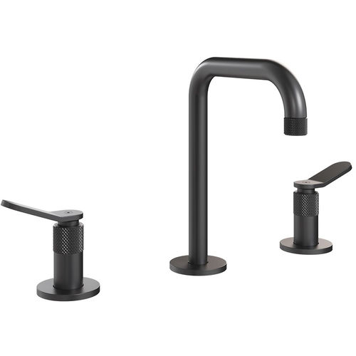 Crosswater Calix Basin Mixer Tap With Lever Handles (3TH, Matt Black).