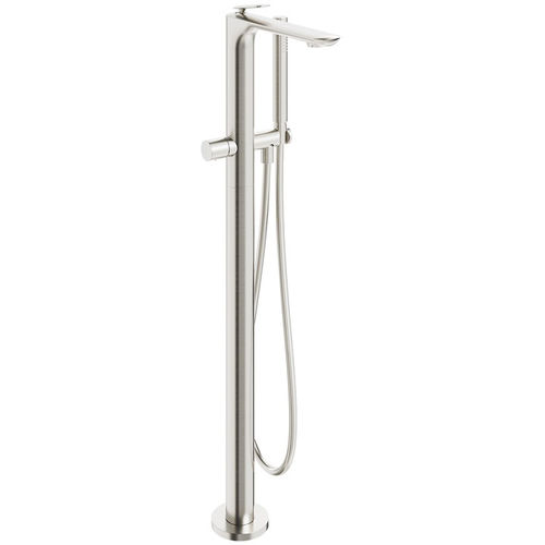 Crosswater Huck Floorstanding Bath Shower Mixer Tap (Br Metallic).